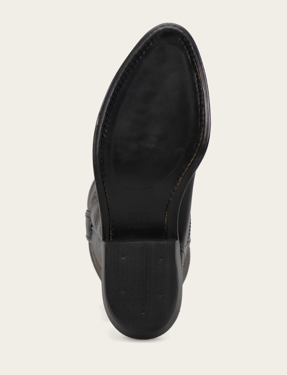 Frye Value | Women's Black Billy Pull On Deco Stitch Boots