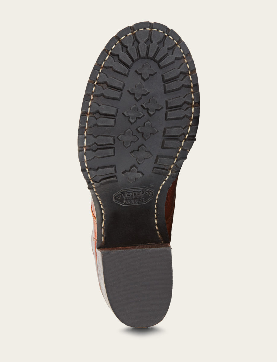 Frye Essential | Women's Cognac Sabrina 6G Lace Up Boots