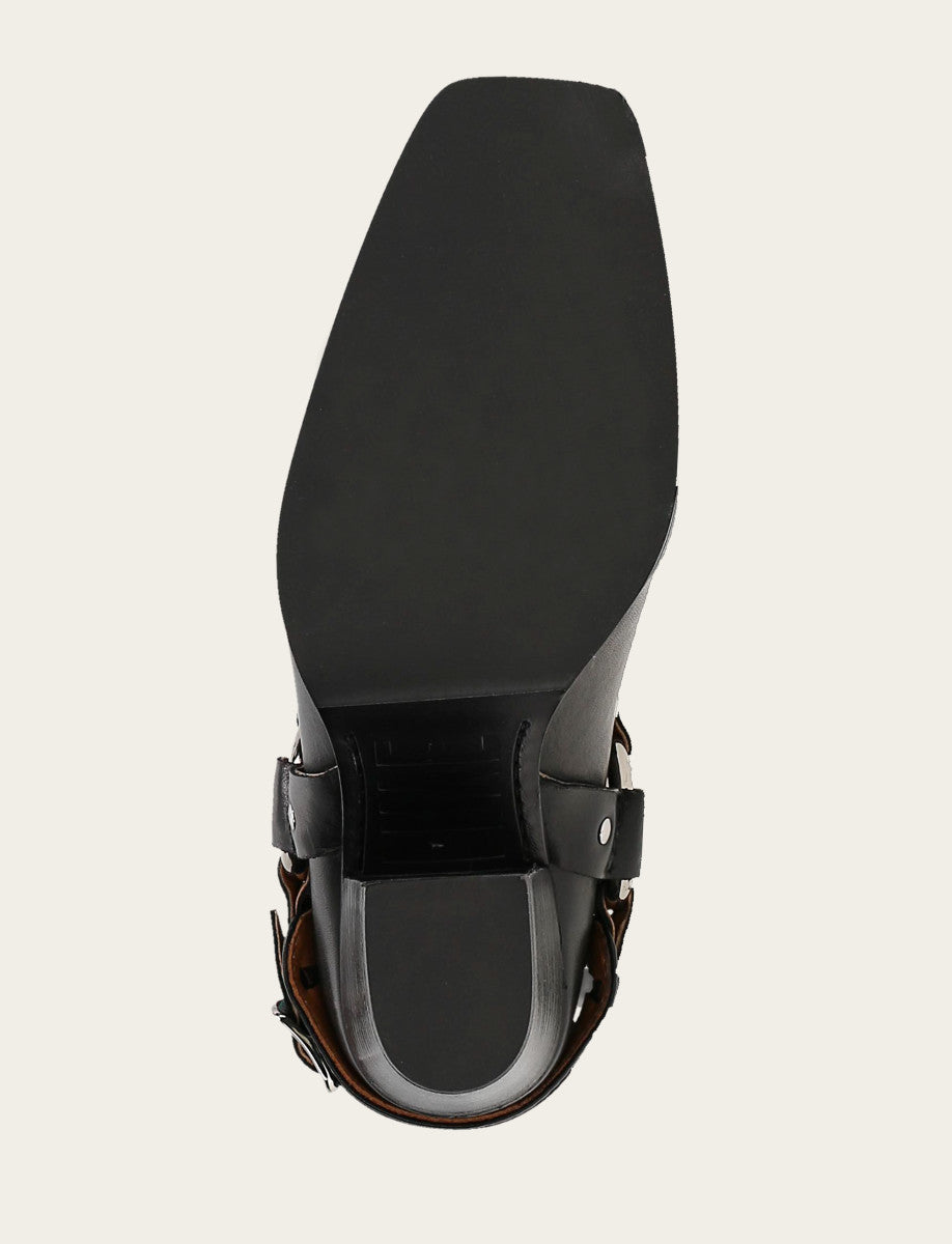 Frye Popular | Women's Black Shiloh Harness Belted Boot