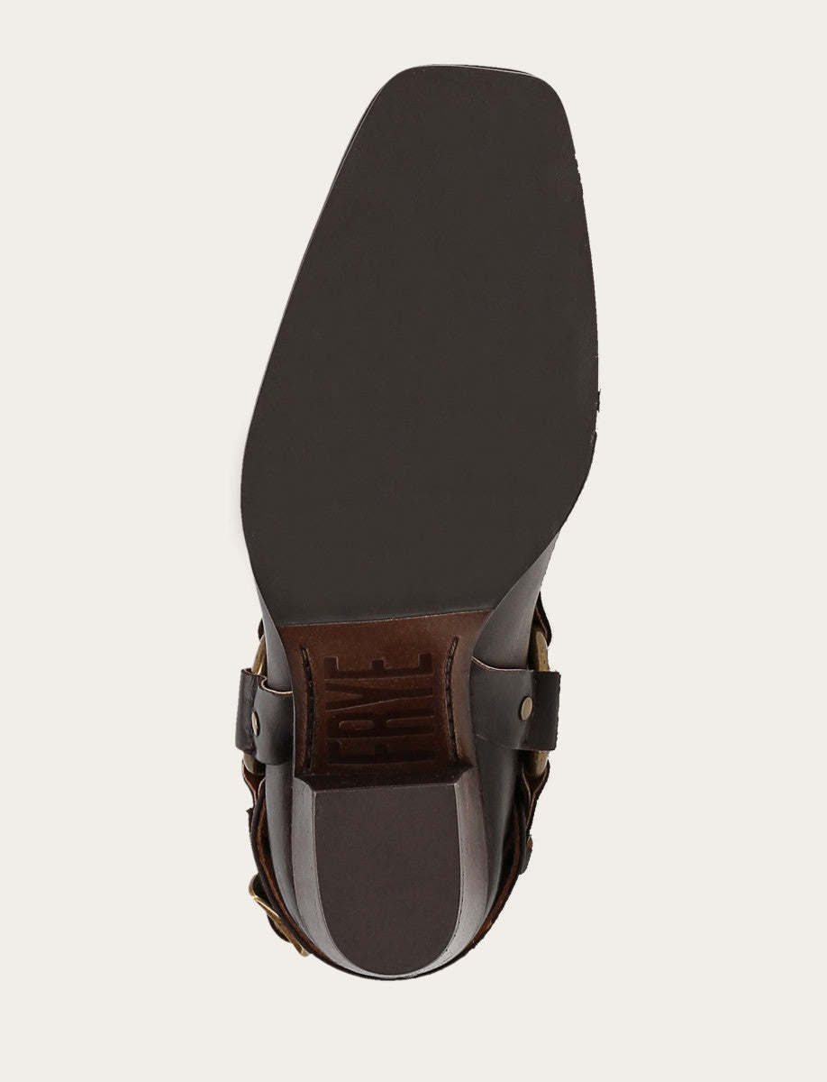 Frye Recommended | Women's Dark Brown Shiloh Harness Belted Boot