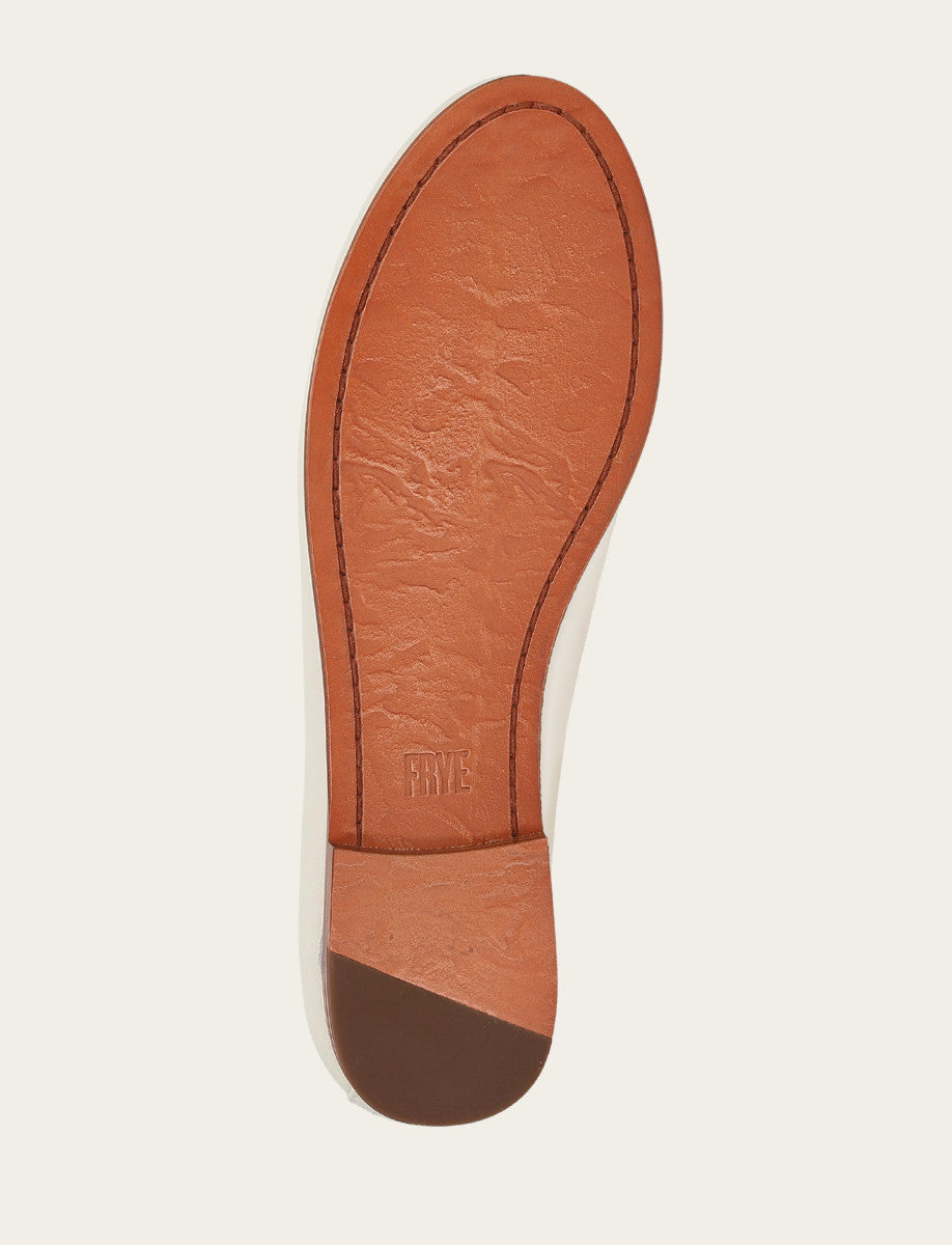 Frye Trusted | Women's White Carson Ballet Flats