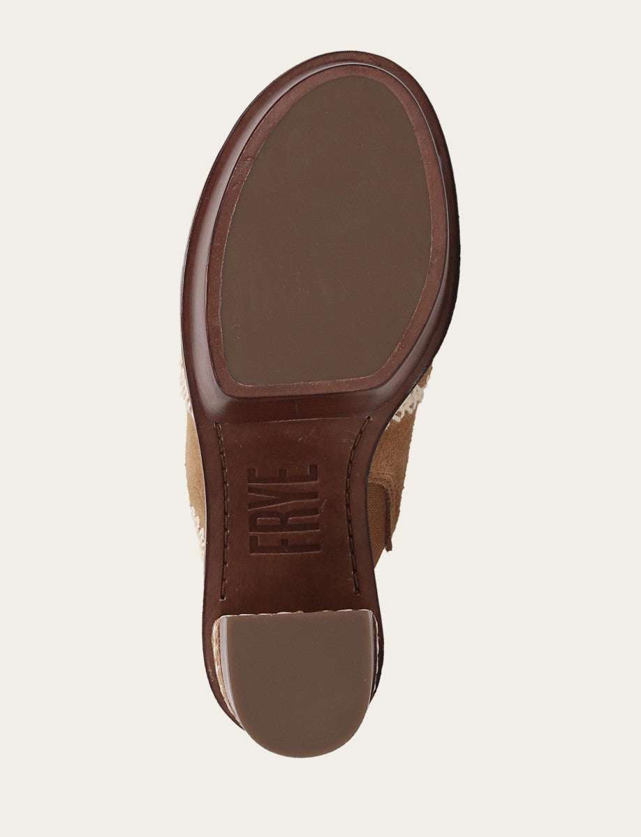 Frye Smart Buy | Women's Almond Pipa Crochet Platform Sandals