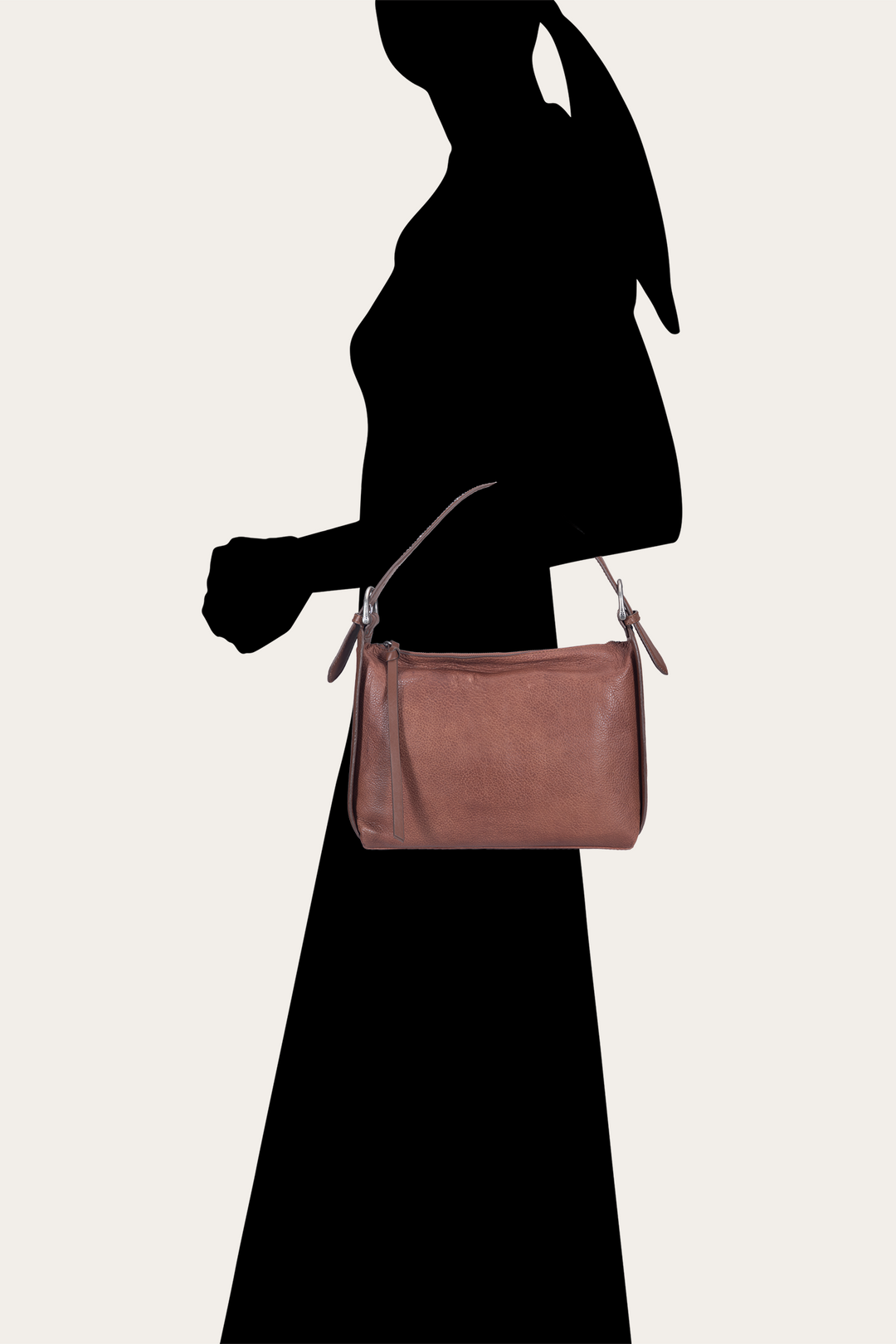 Frye Trending | Women's Cognac Carla Studded Shoulder Bag