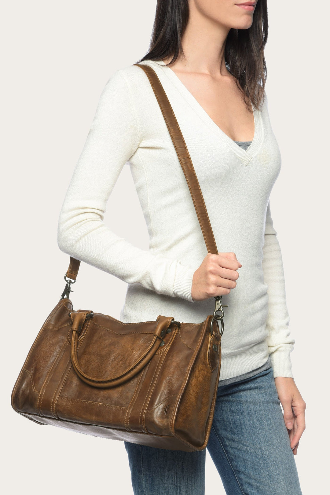 Frye Customer Favorite | Melissa Cognac Satchel