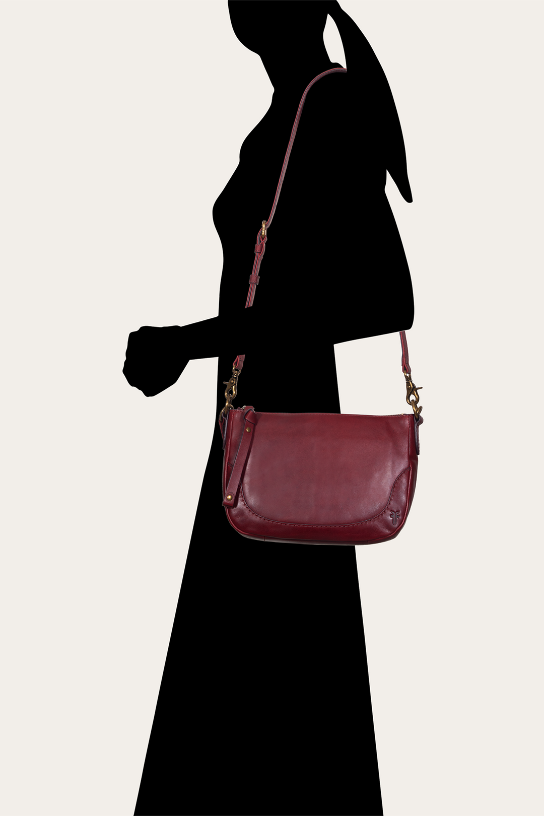 Frye Signature | Berry Lacquer Melissa Crossbody