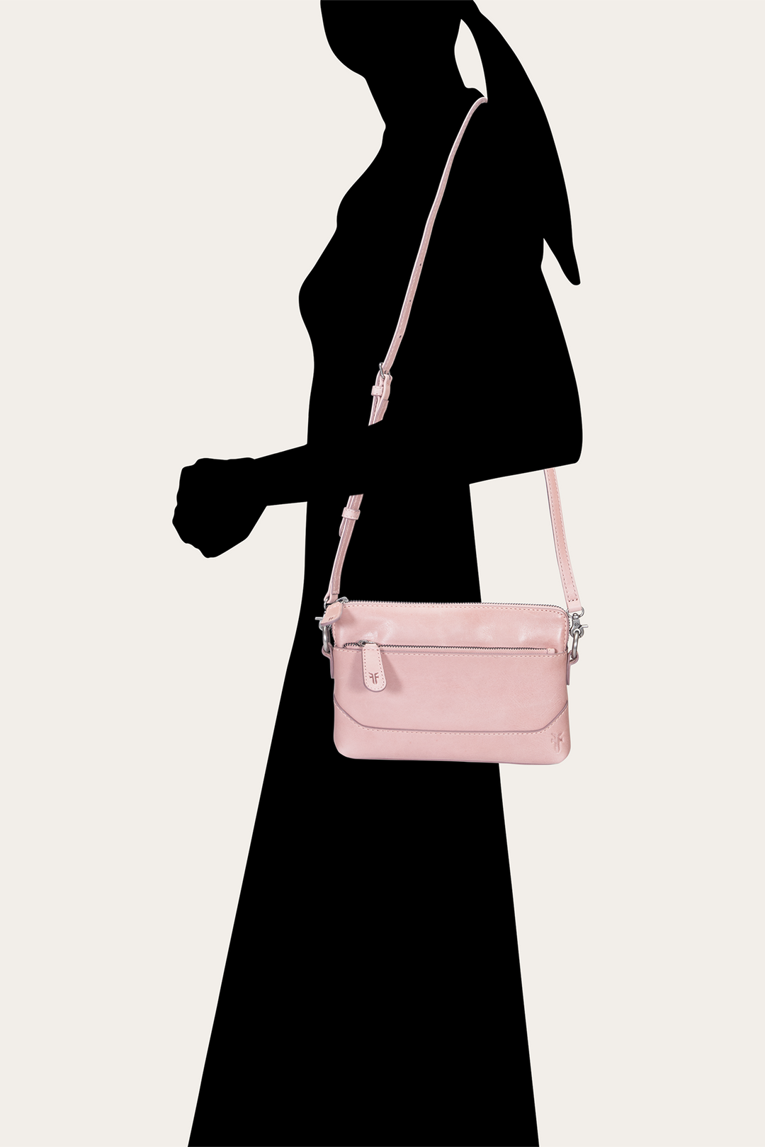 Frye New | Melissa Woodrose Crossbody Wristlet