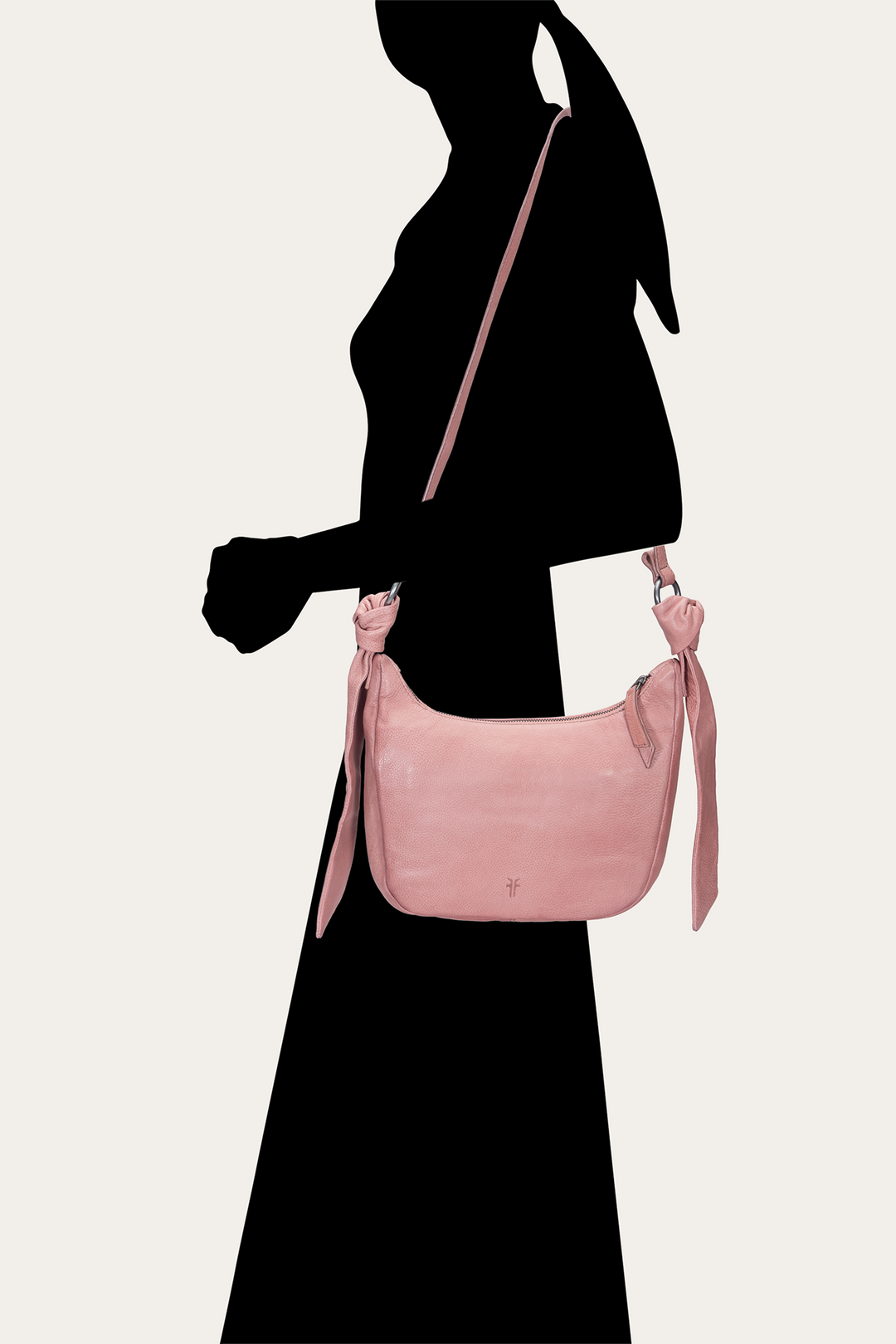 Frye Deals | Women's Nora Knotted Crossbody Bag in Woodrose