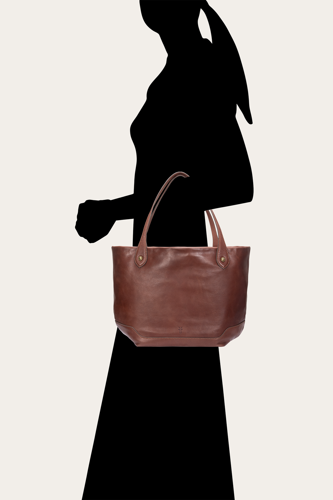 Frye Signature | Kenzie Unlined Cognac Tote