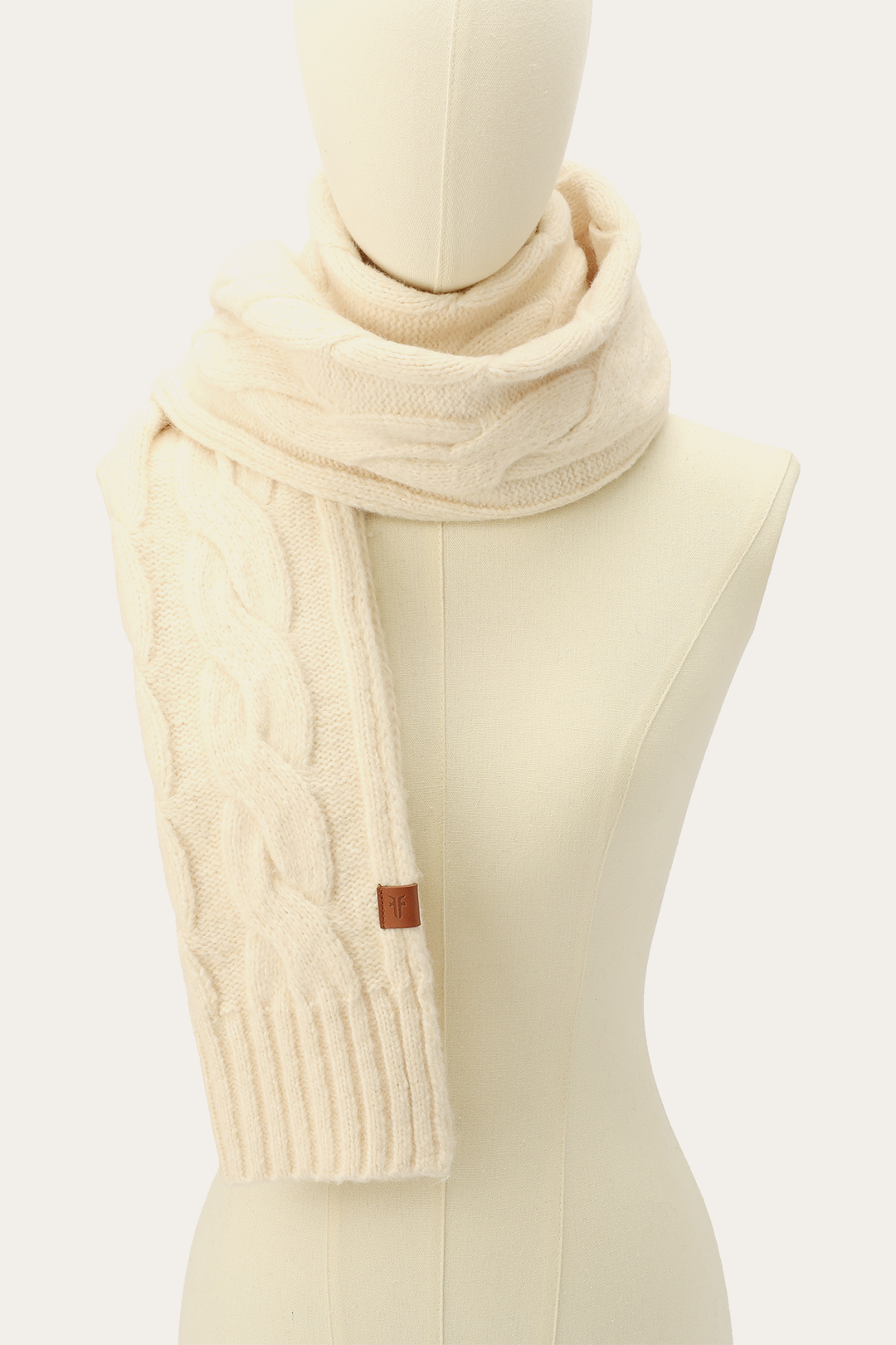 Frye Best Seller | Birch Wide Cable Scarf