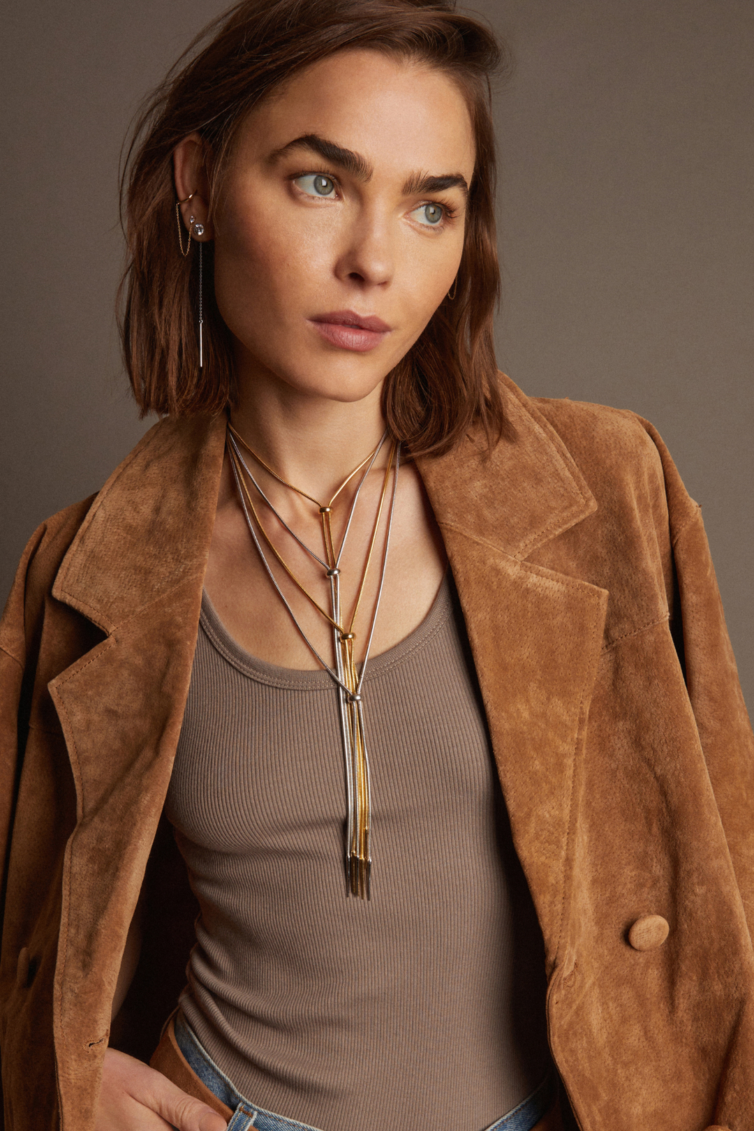 Frye Everyday | Women’s Lasso Bolo Necklace | Aurate x The Frye Company