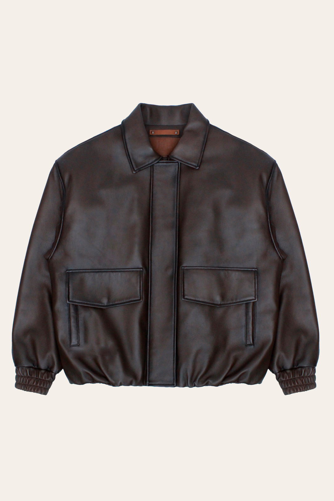 Frye Exclusive | Tobacco Harper Oversized Bomber