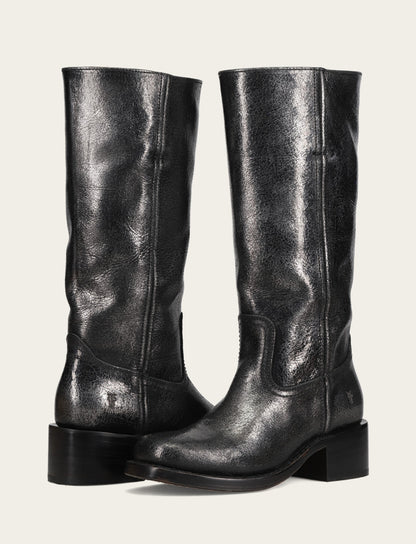 Frye Deals | Women’s Silver Campus 14L Boots