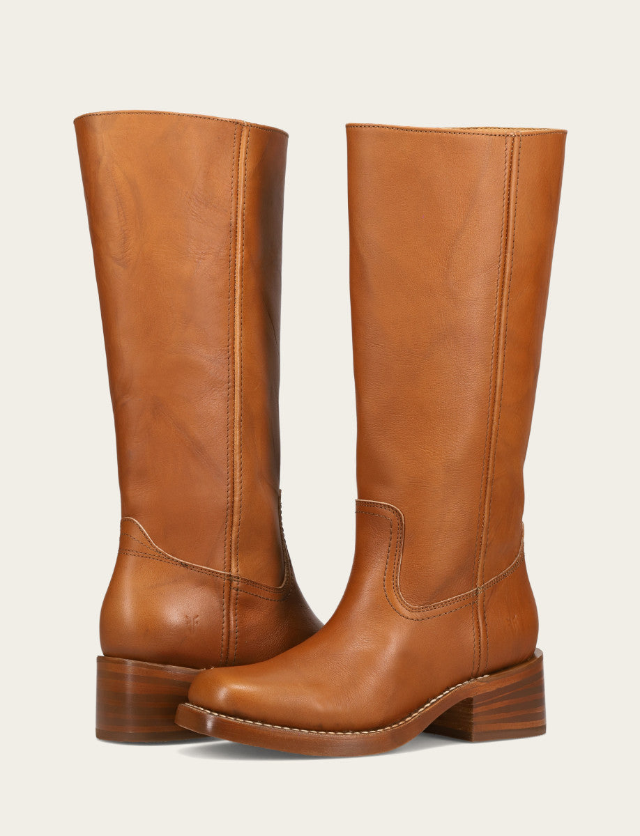 Frye New | Women's Saddle Campus 14L Boots