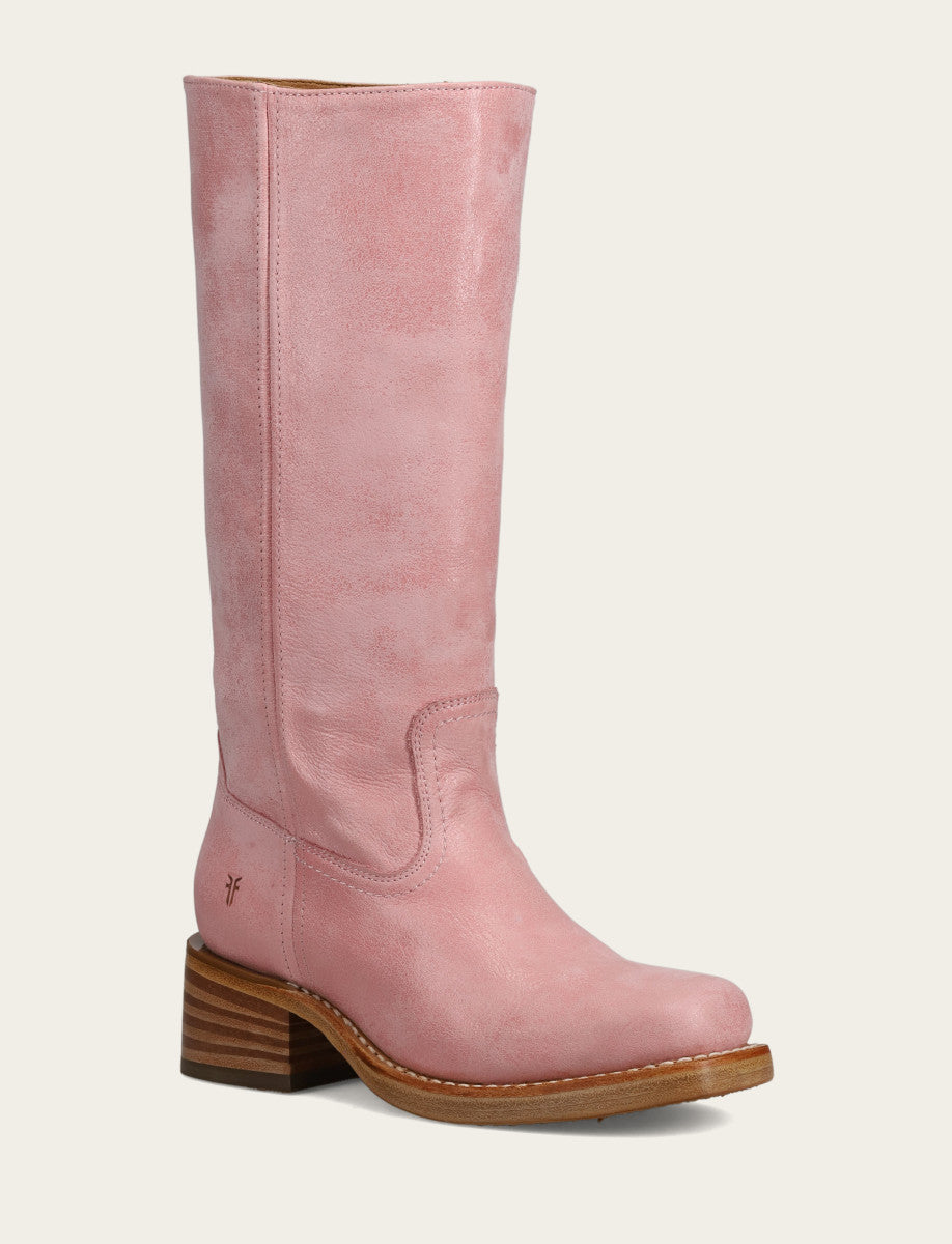 Frye Sale | Women's Pink Campus 14L Boots