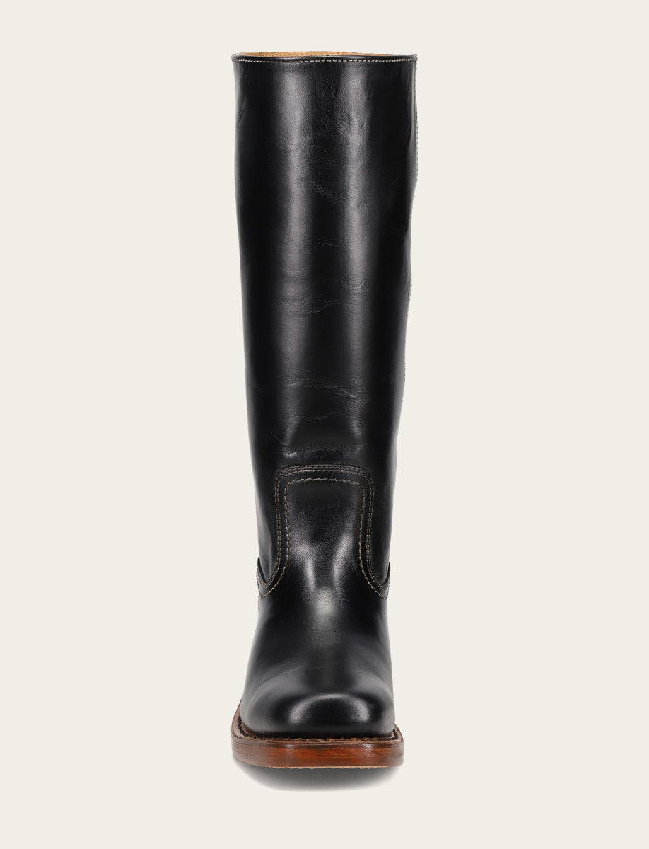Frye Quality | Women's Campus 14L Jet Black Boots