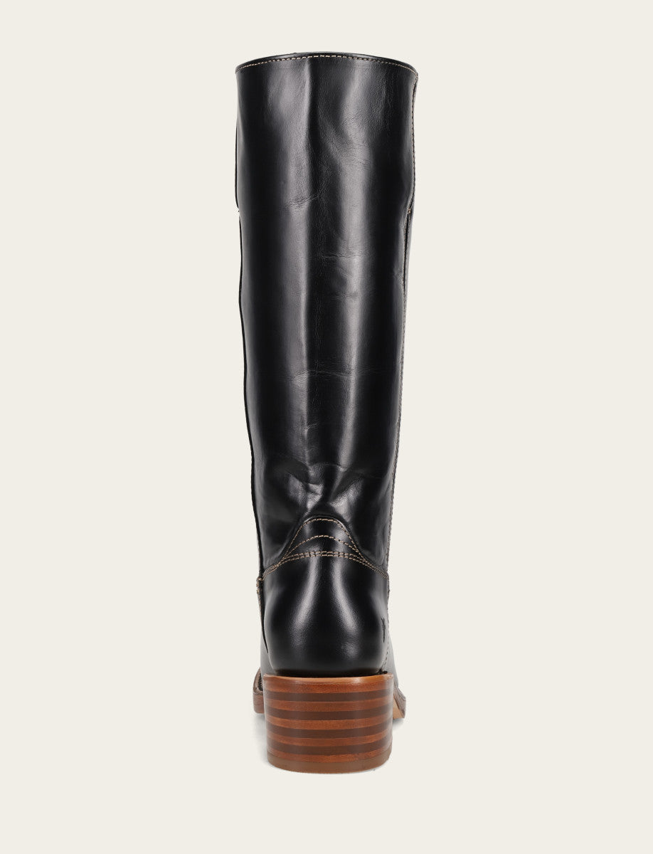 Frye Quality | Women's Campus 14L Jet Black Boots