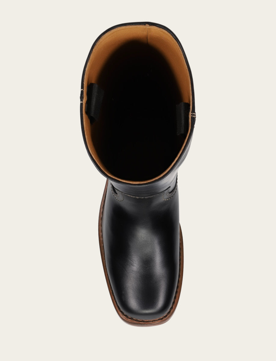 Frye Quality | Women's Campus 14L Jet Black Boots