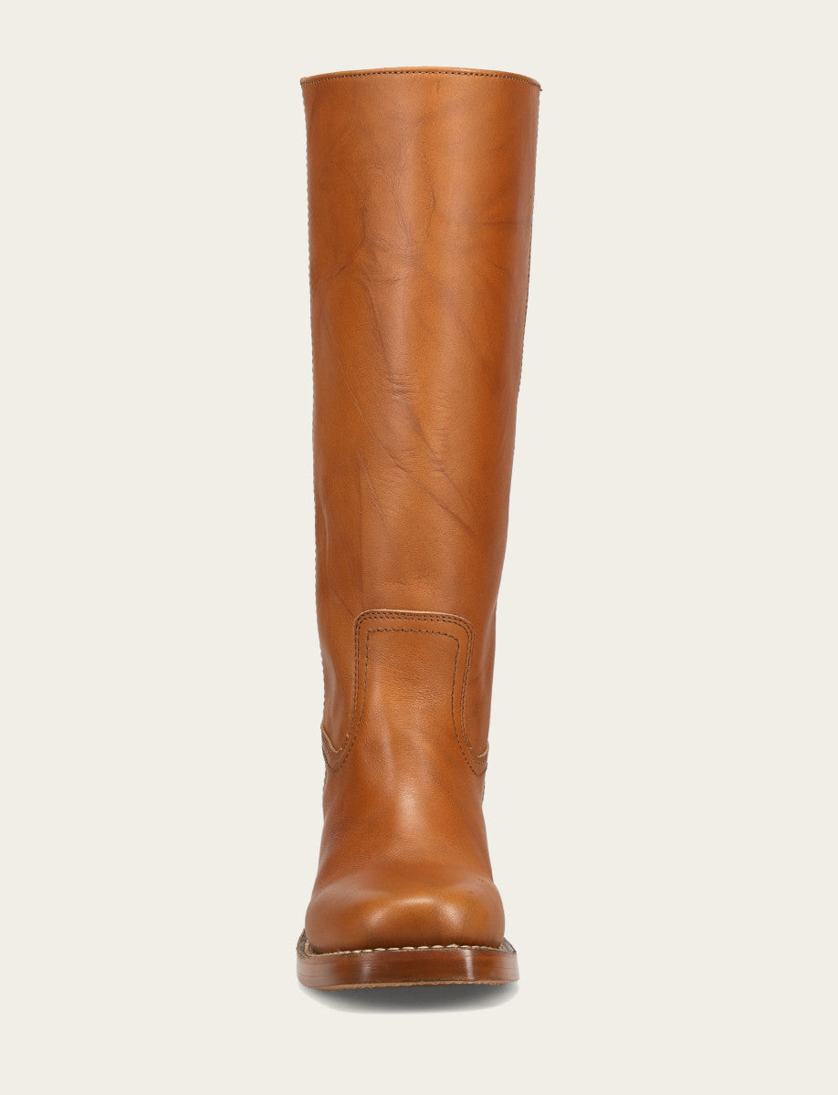 Frye Special Offer | Women's Saddle Campus 14L Wide Calf Boots
