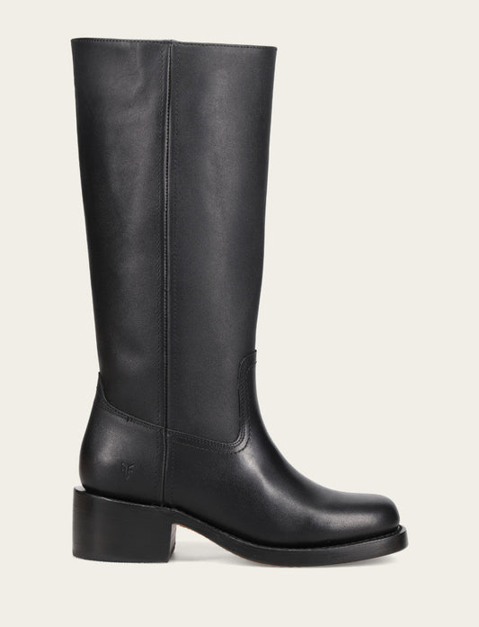 Frye Deals | Women's Black Campus 14L Wide Calf Boots