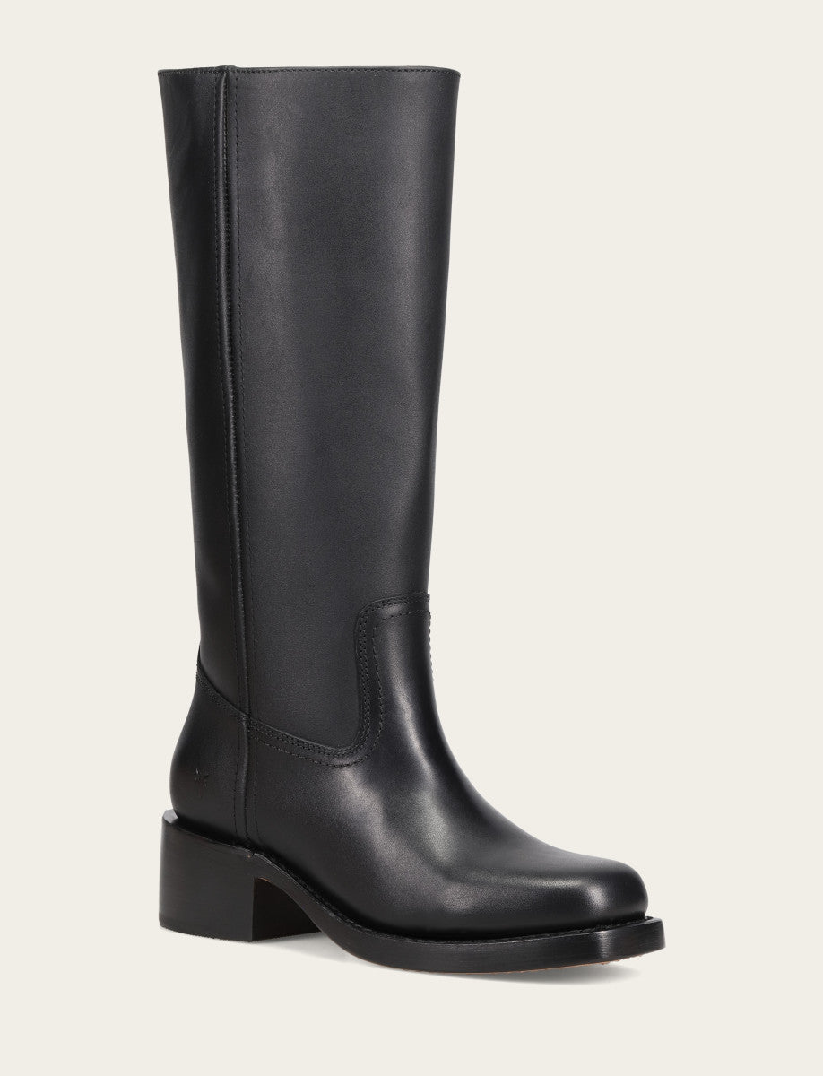 Frye Deals | Women's Black Campus 14L Wide Calf Boots