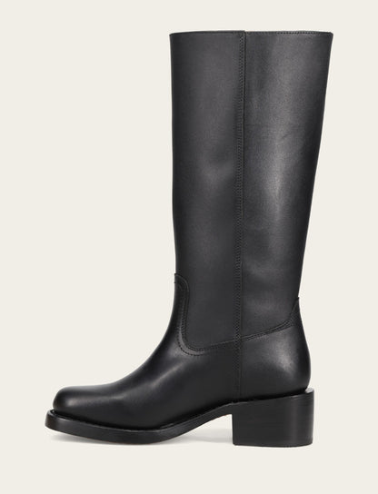 Frye Deals | Women's Black Campus 14L Wide Calf Boots