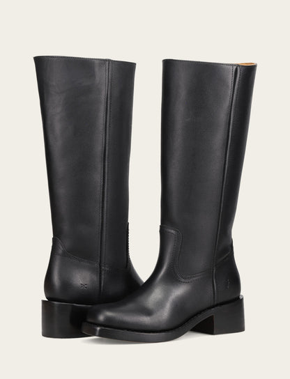 Frye Deals | Women's Black Campus 14L Wide Calf Boots