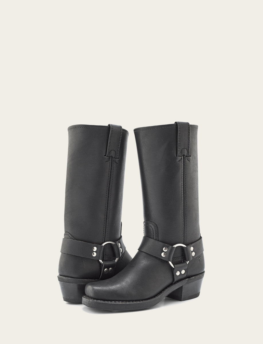 Frye Classic | Women's Black Harness 12R Boots
