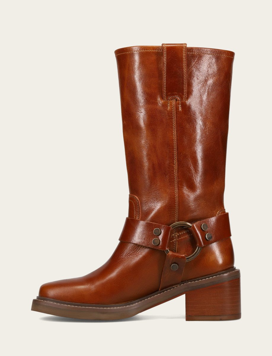 Frye Deals | Women’s Amber Knee-High Kate Harness Boot