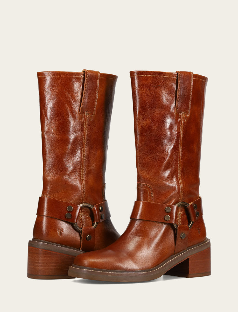 Frye Deals | Women’s Amber Knee-High Kate Harness Boot