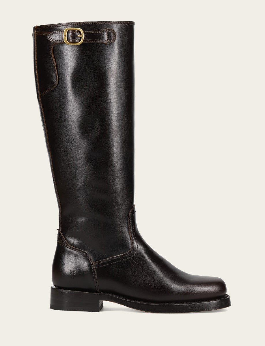 Frye Premium | Women's Bourbon Campus Low Heel Tall Riding Boot