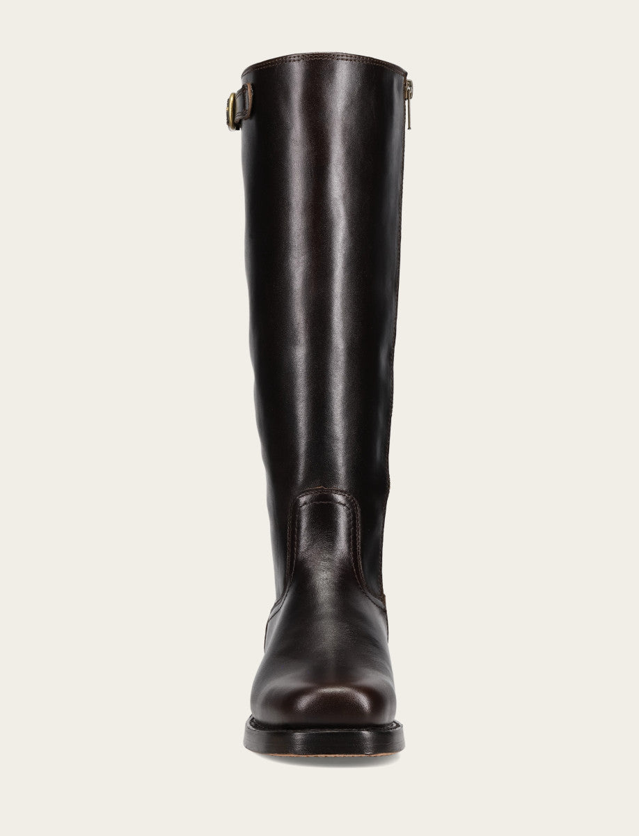 Frye Premium | Women's Bourbon Campus Low Heel Tall Riding Boot