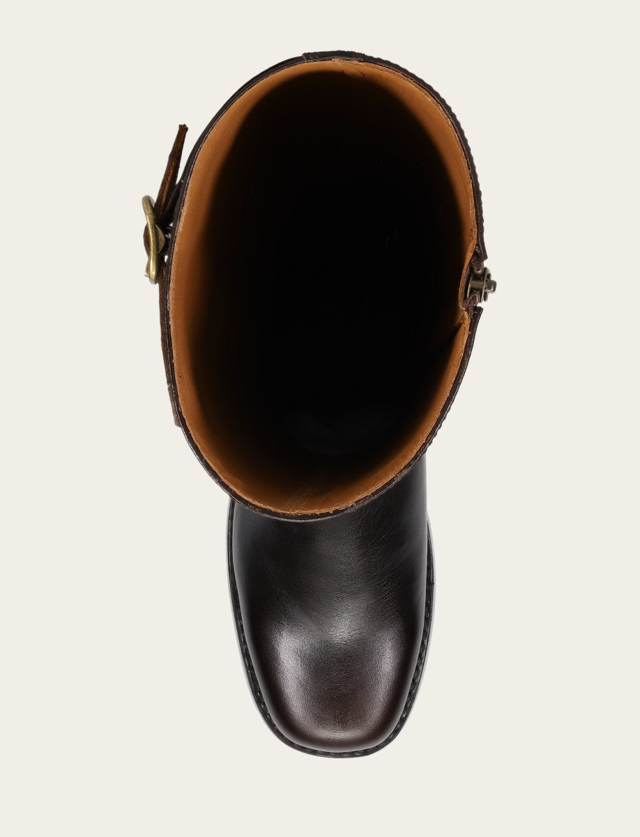 Frye Premium | Women's Bourbon Campus Low Heel Tall Riding Boot