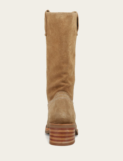 Frye Classic | Women's Tan Buck Campus 12R Boots