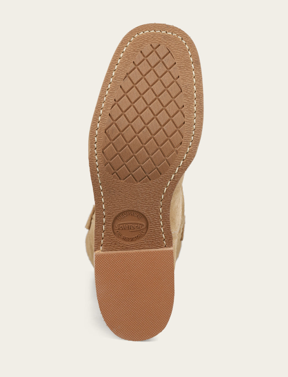 Frye Classic | Women's Tan Buck Campus 12R Boots