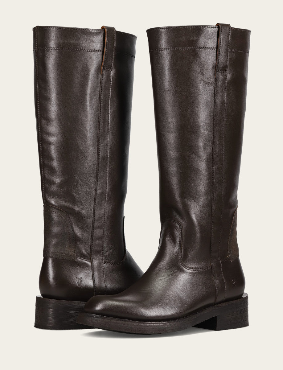 Frye Discount | Women's Dark Brown Viv Riding Boot