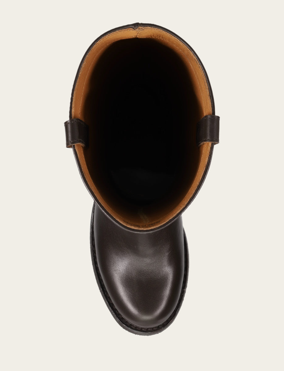 Frye Discount | Women's Dark Brown Viv Riding Boot