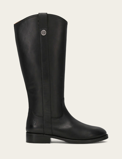 Frye Best Price | Women's Black Melissa Button Tall Inside Zip Wide Calf Boot