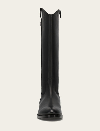 Frye Best Price | Women's Black Melissa Button Tall Inside Zip Wide Calf Boot