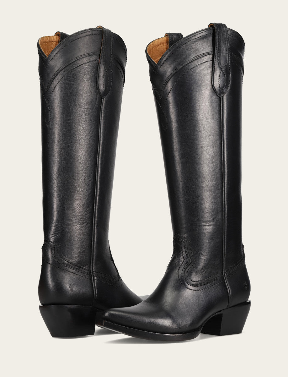 Frye Deals | Women's Black Sacha At The Knee Boot