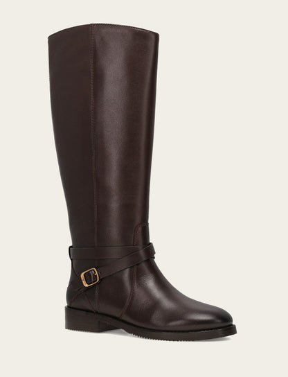Frye Best Seller | Women's Dark Brown Melissa Belted Riding Boot