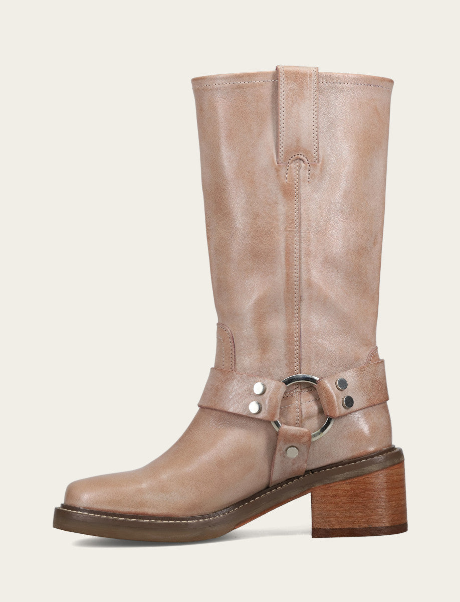 Frye Sale | Women’s Rosa Knee-High Kate Harness Boots