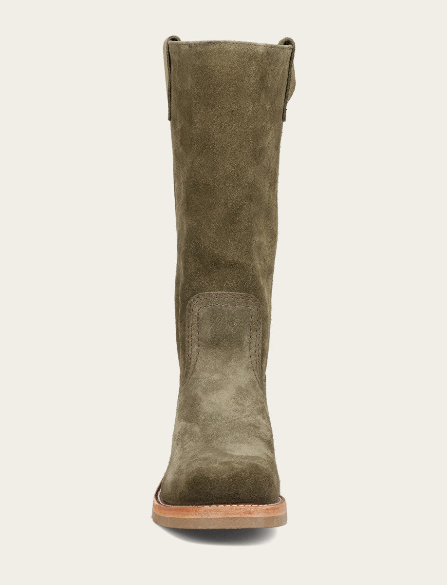 Frye Classic | Women's Olive Campus 12R Boots