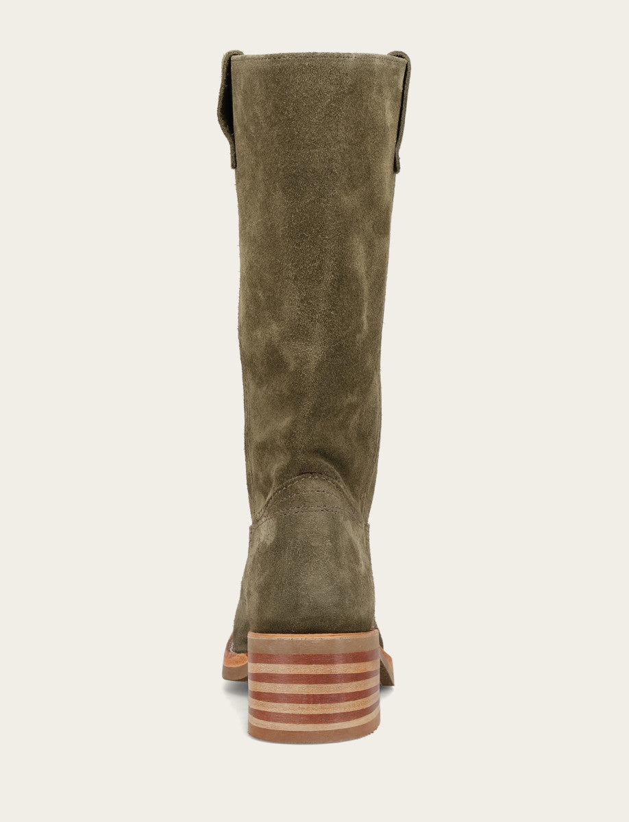 Frye Classic | Women's Olive Campus 12R Boots