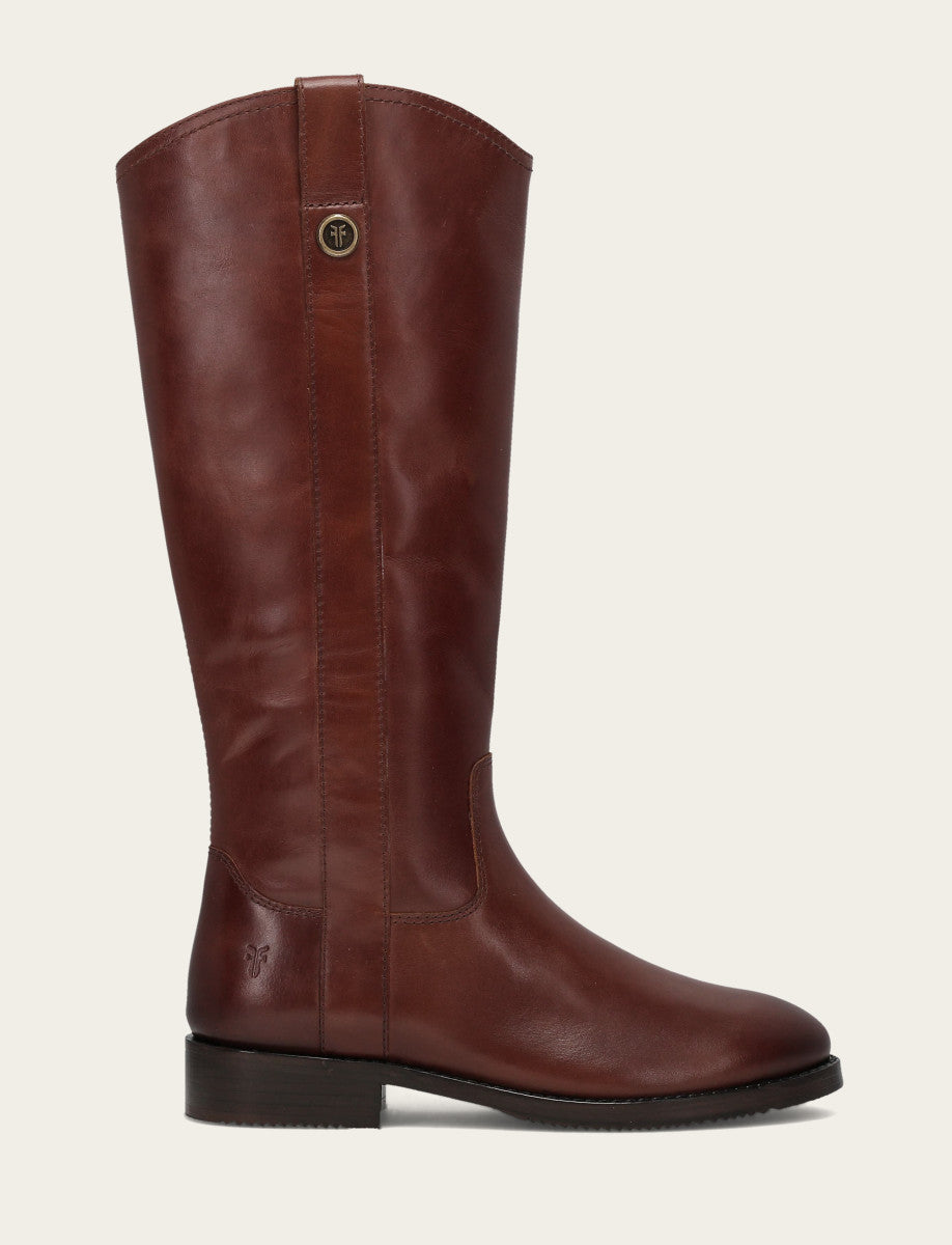 Frye Popular | Women's Saddle Melissa Button Tall Inside Zip Boot
