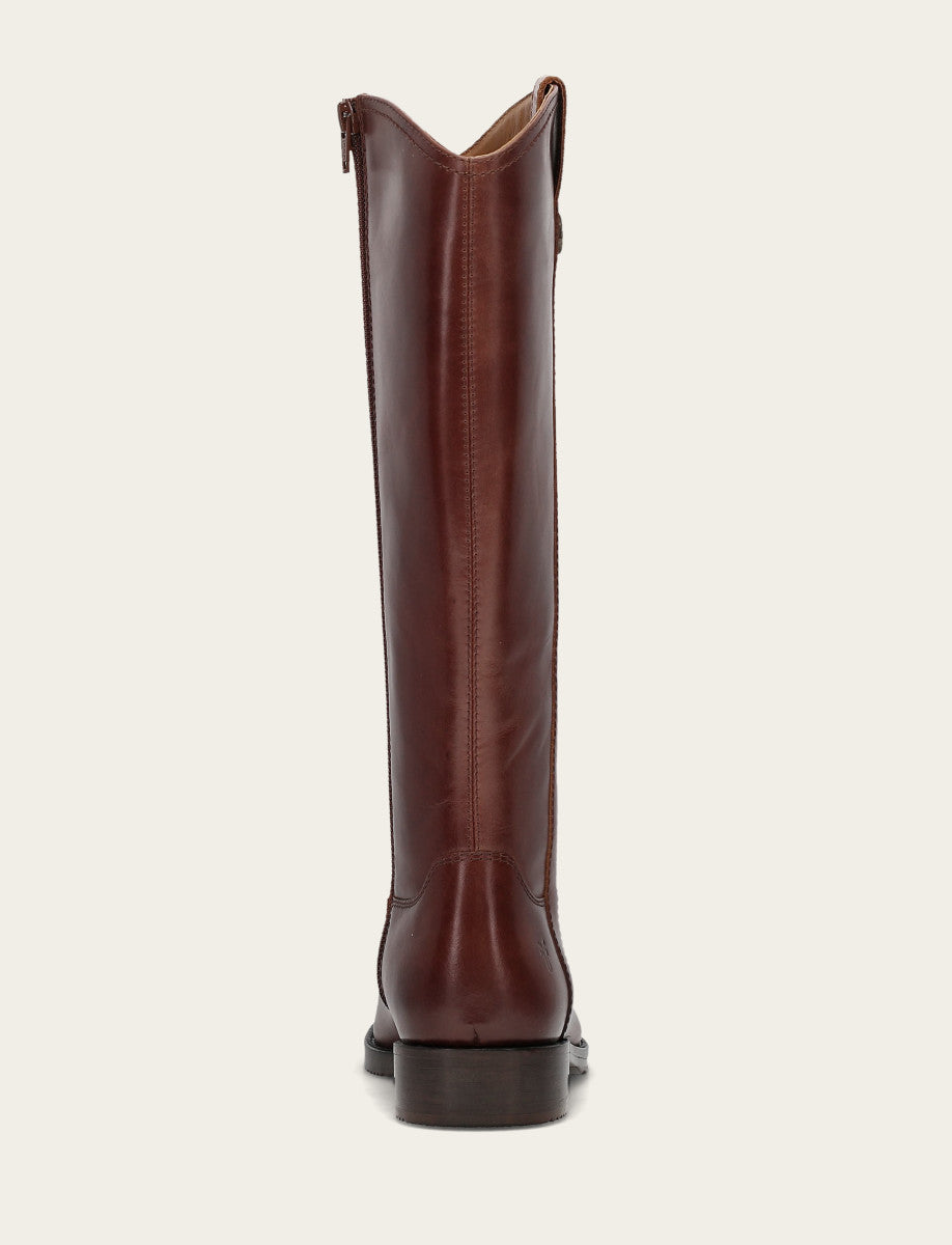 Frye Popular | Women's Saddle Melissa Button Tall Inside Zip Boot