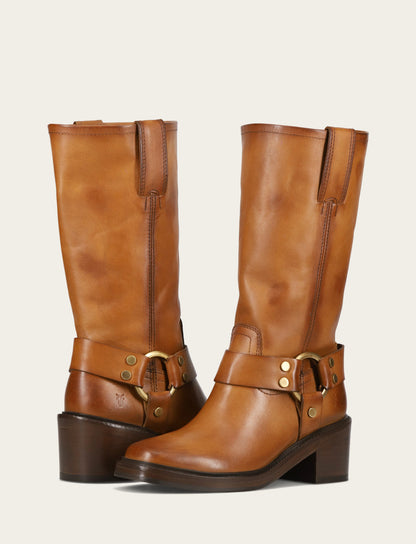 Frye Special Offer | Women's Bark Kate Harness Boots