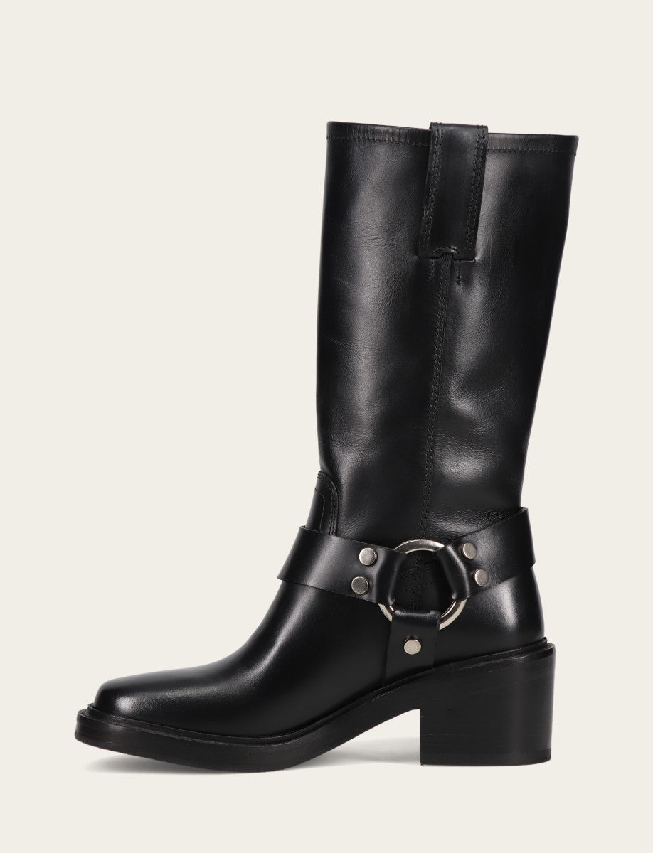 Frye Best Seller | Women's Black Kate Harness Boots