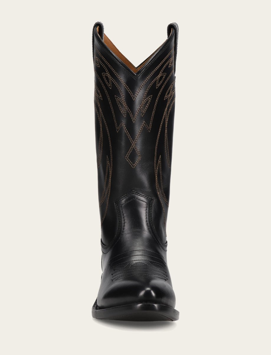Frye Value | Women's Black Billy Pull On Deco Stitch Boots