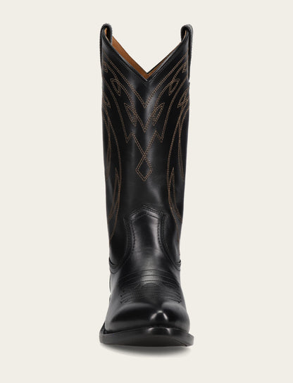 Frye Value | Women's Black Billy Pull On Deco Stitch Boots