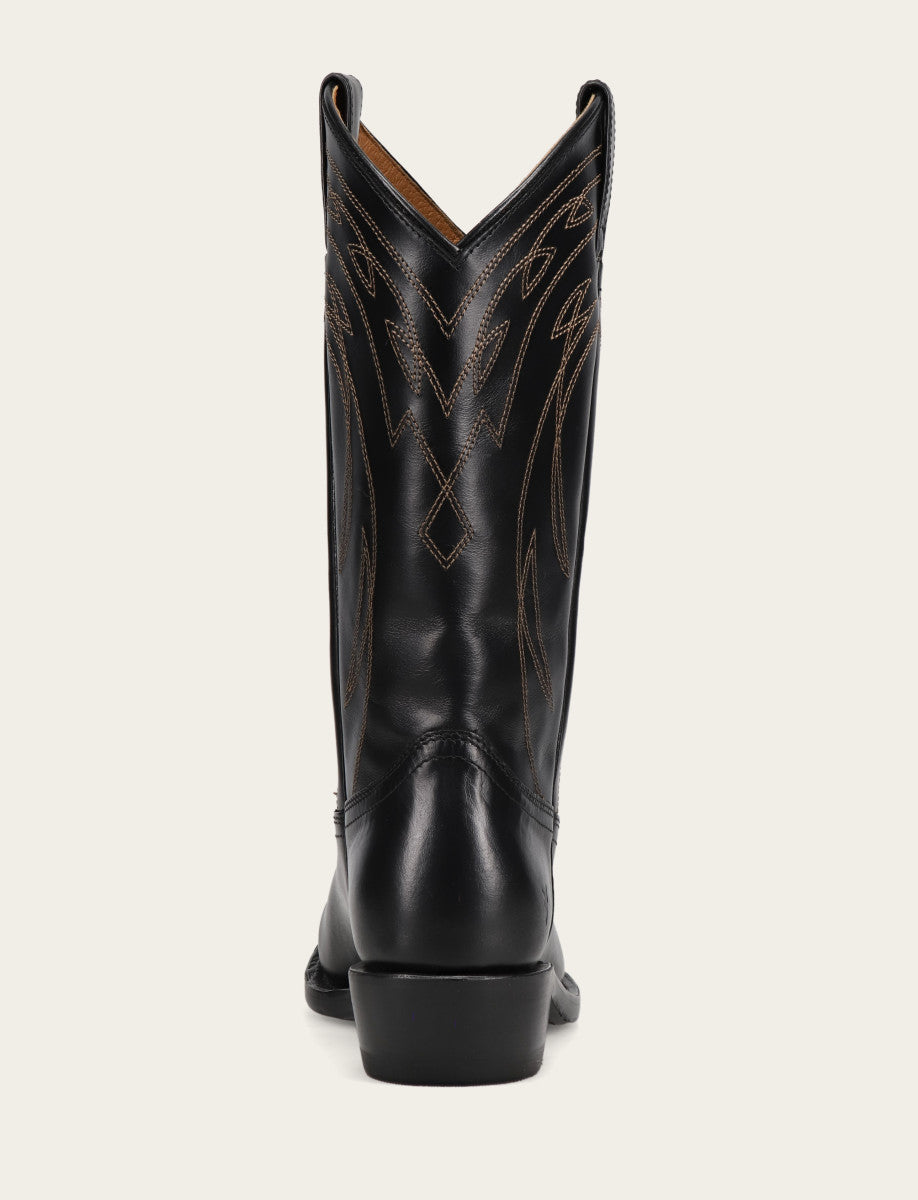 Frye Value | Women's Black Billy Pull On Deco Stitch Boots